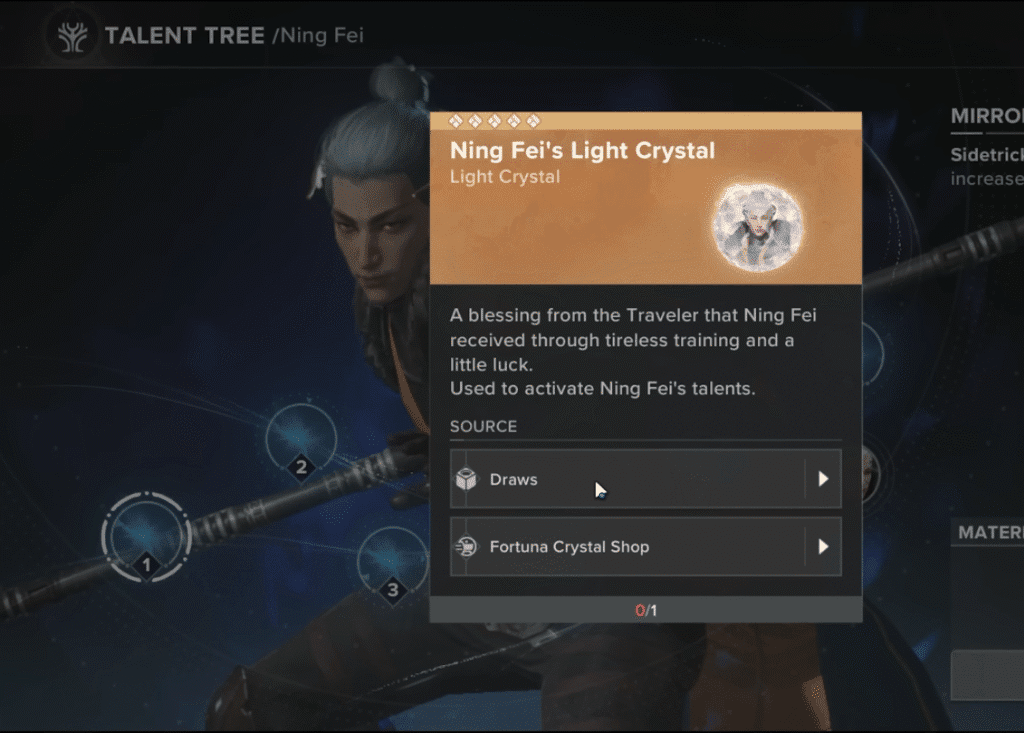All Talent Trees in Destiny Rising | Destiny Rising | GamesHorizon A screenshot of Ning Fei's Talent Tree in Destiny Rising