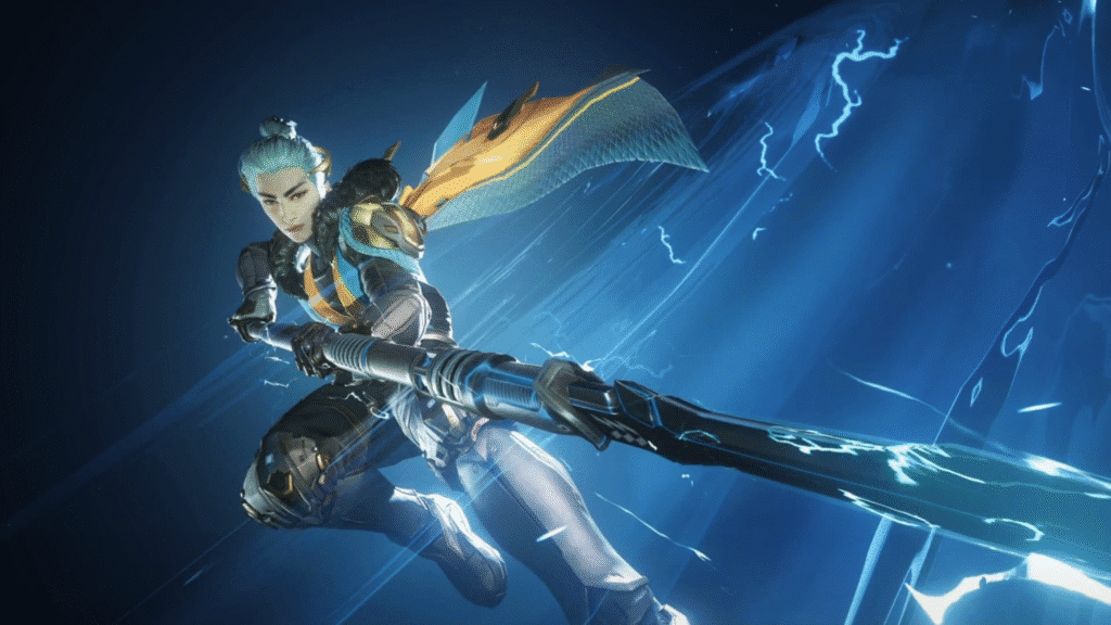 All Talent Trees in Destiny Rising | Destiny Rising | GamesHorizon A screenshot of Ning Fei in Destiny Rising