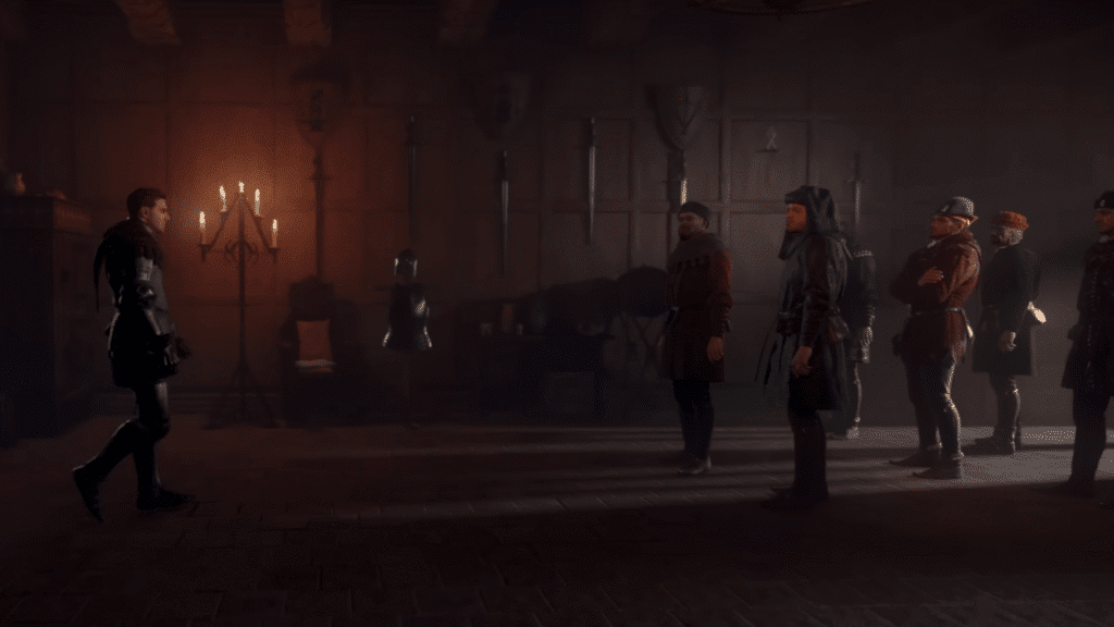 What's New in Kingdom Come Deliverance 2 Legacy of the Force DLC? | Kingdom Come Deliverance 2 Legacy of the Force DLC | GamesHorizon A meeting unfolds between Henry and noble figures in Kingdom Come Deliverance 2 Legacy of the Force DLC.