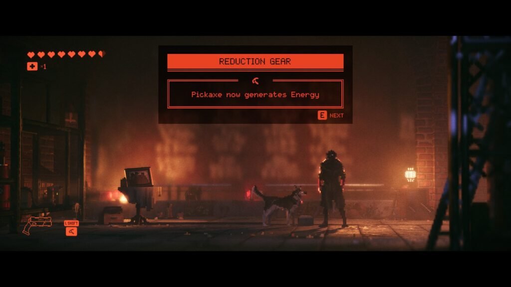 Replaced Weapon Upgrade Pickaxe