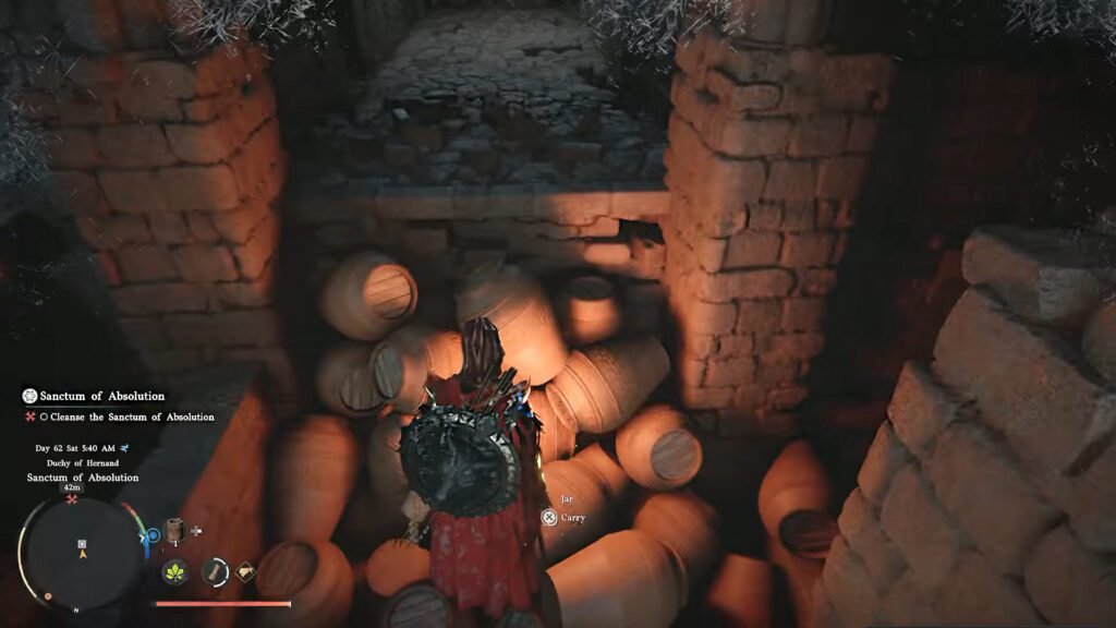 Crimson Desert How To Cleanse The Sanctum Of Aboslution Core 2