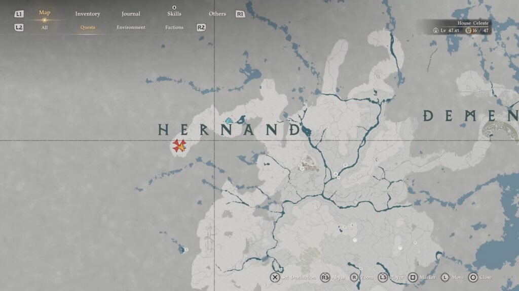 Crimson Desert Sanctum of Benediction Map