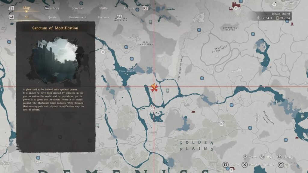 Crimson Desert Sanctum of Mortification Location