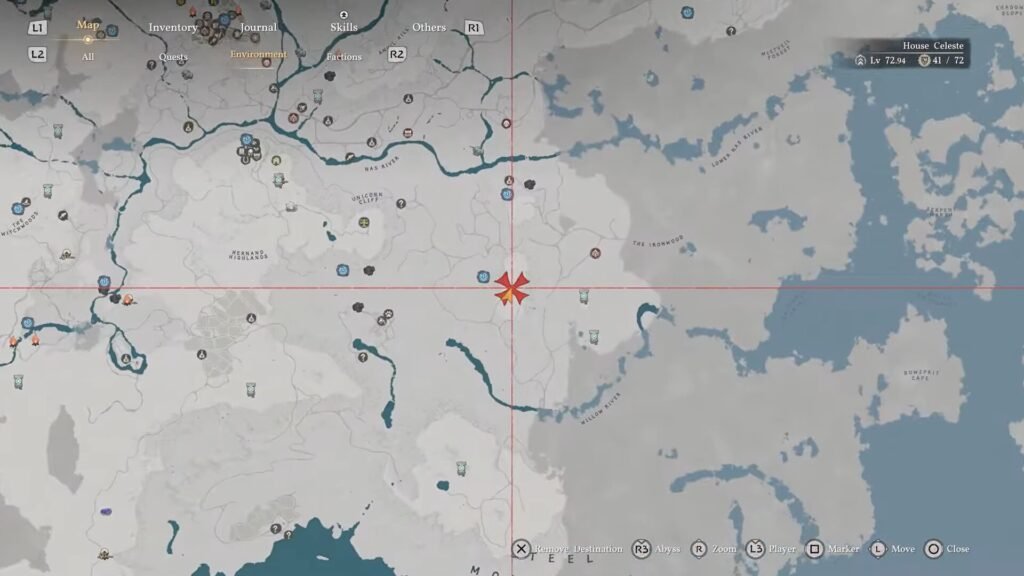 Crimson Desert Sanctum of Penitence Map