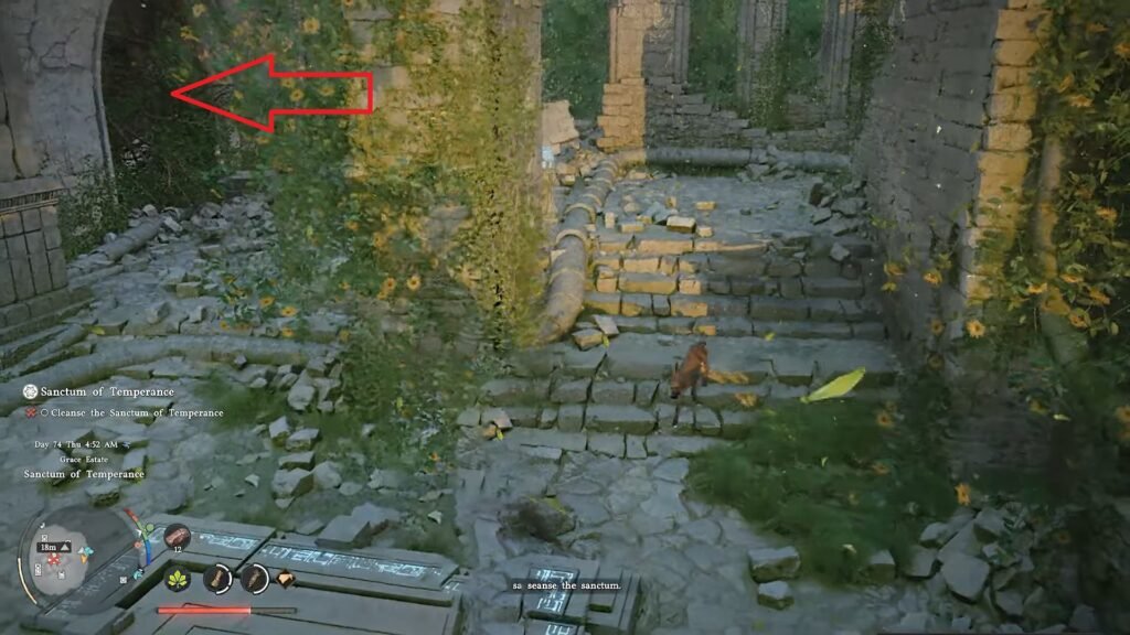 Crimson Desert Sanctum of Temperance Core Location 1