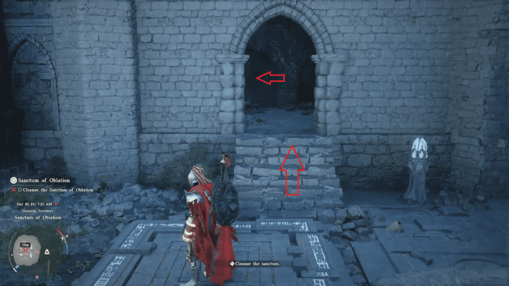 Crimson Desert Sanctum of Oblation Core 1 Route #1