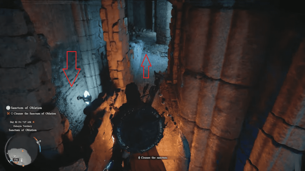 Crimson Desert Sanctum of Oblation Core 1 Route #2