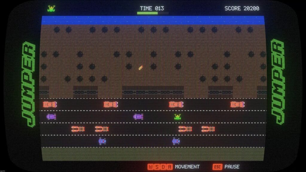 Minijogo Jumper do Capítulo 4 substituído