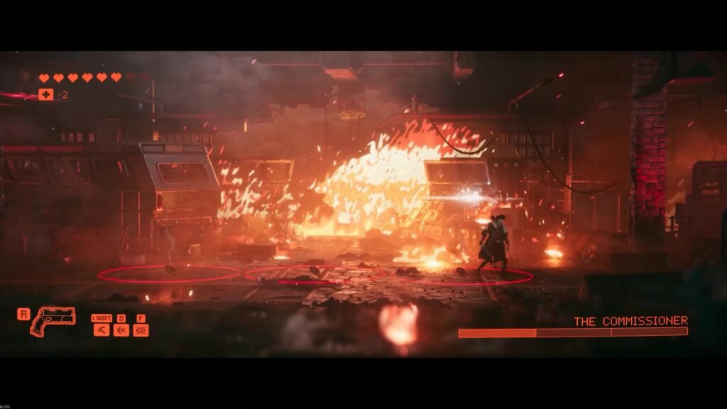 Remplacement des crottes de grenade du commissaire Boss