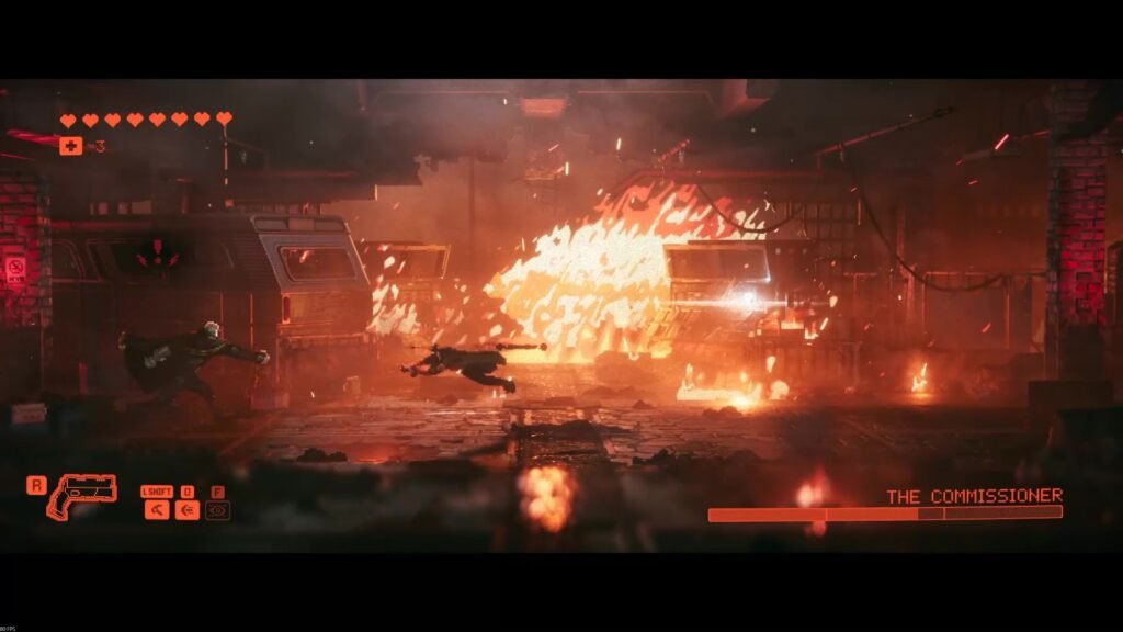 Remplacement du lancer de piège du commissaire Boss