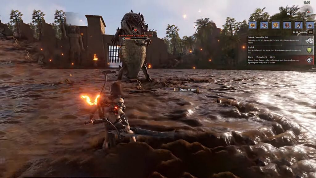 Attacco rapido di Sobek con la maschera dell'anima