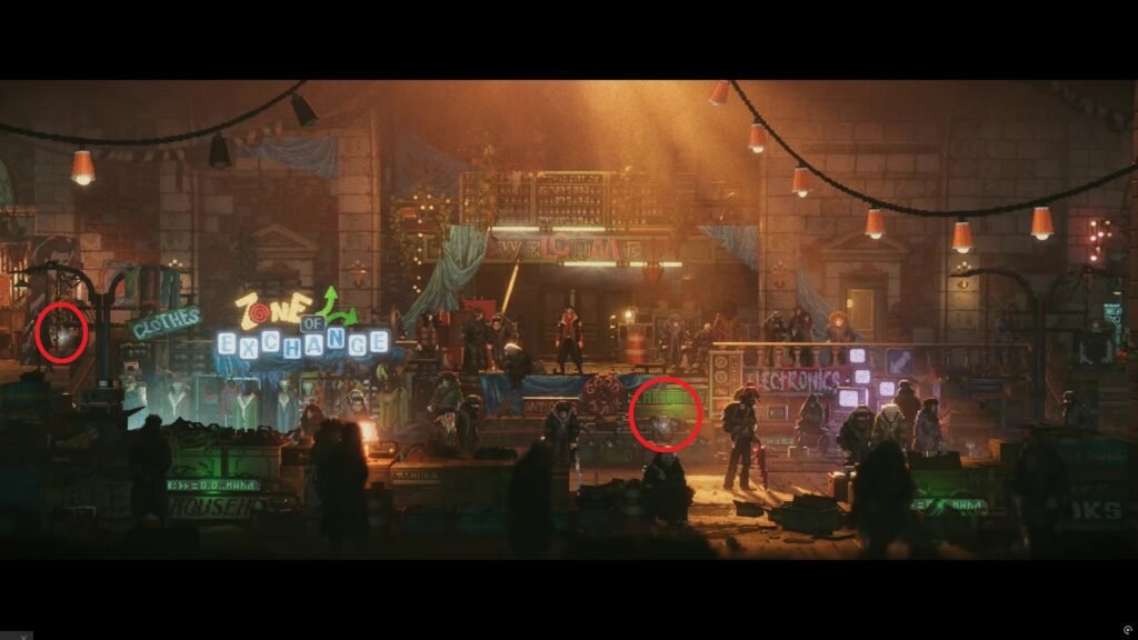 Die sichere Zone für Sammlerstücke im Inneren wurde ersetzt