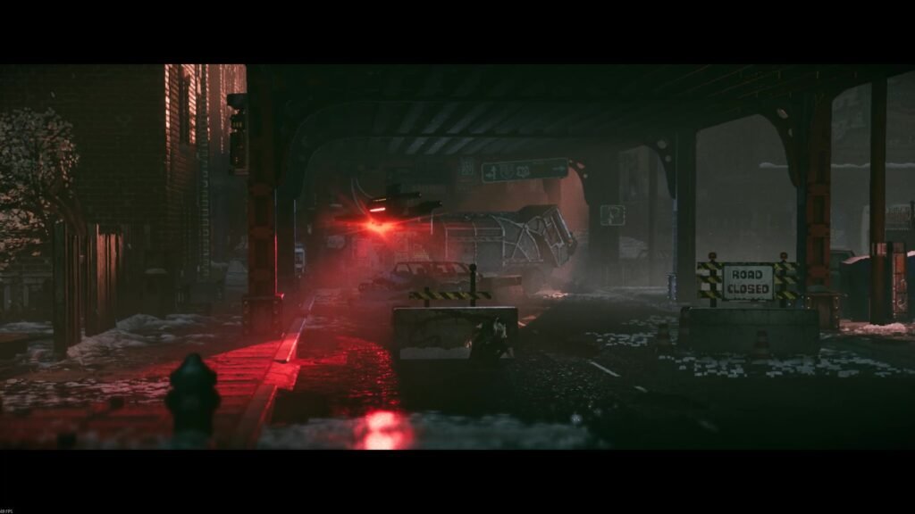 Replaced Stealth Drone on Street on Chapter 5