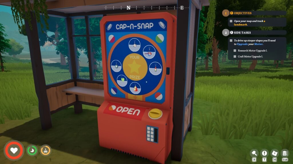 Outbound - How to Find New Blueprints | | GamesHorizon Outbound cap-n-snap machine