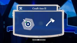 Outbiound Axe Crafting Workbench