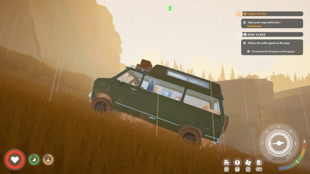 Outbound Van Uphill