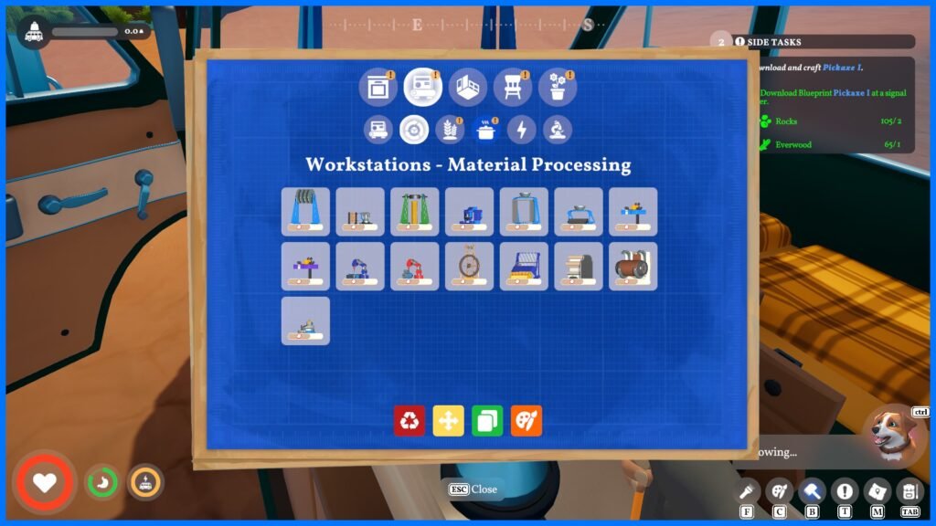 Outbound Materials List