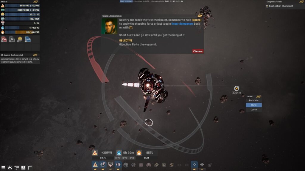 Starminer Ship Rotation