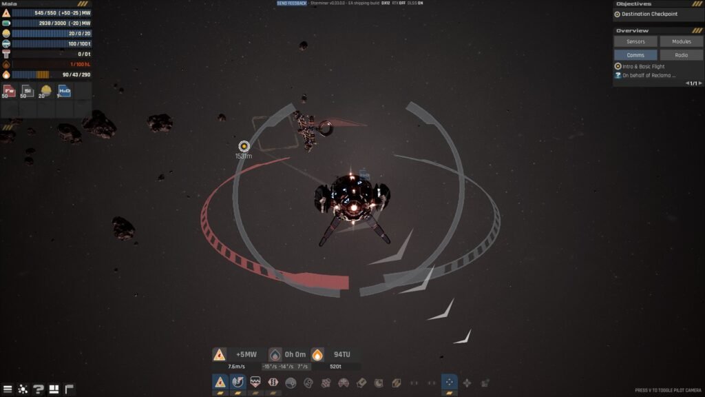 Starminer Movement Ship