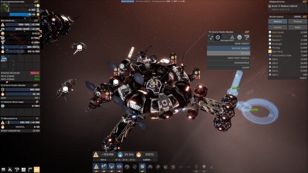 Starminer Energy Recieve