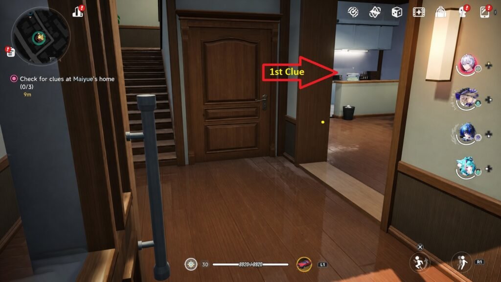 NTE - How to Check For Clues At Maiyue's Home | | GamesHorizon NTE Maiyue's House First floor