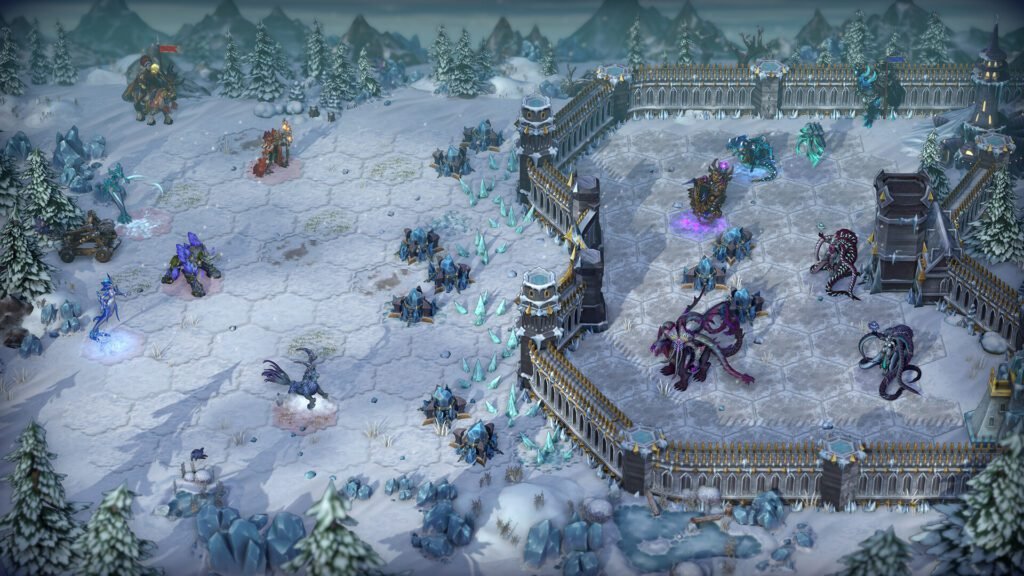 Heroes of Might and Magic Olden Era  Ice Map Image