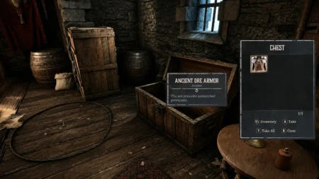 Gothic 1 Remake Gomez Room Chests Ancient Ore Armor