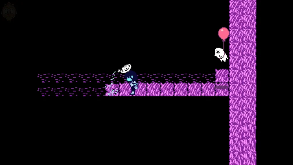 Deltarune Chapter 5 Secret Egg Room Route Grass Clearing