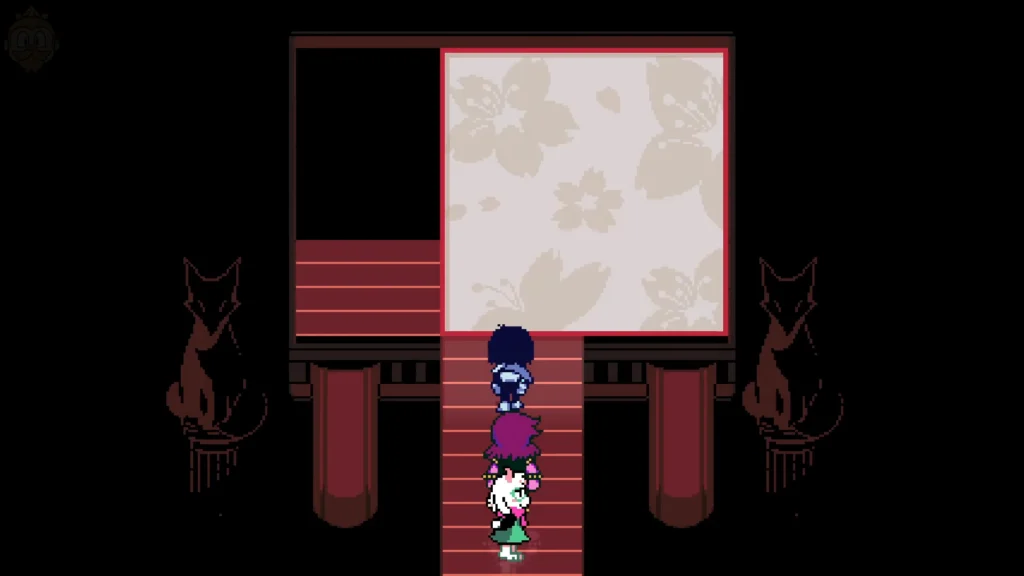 Deltarune Chapter 5 The Final Fox in the Statue Room