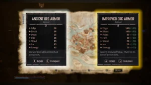 Gothic 1 Ancient Ore Armor and Improved Ore Armor Feature Image