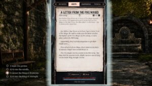 Gothic 1 Remake A Letter form Mage Quest Featuer Image