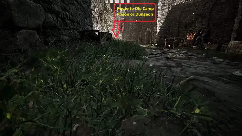 Gothic 1 Remake Prison Dungeon Route from Castle in Old Camp