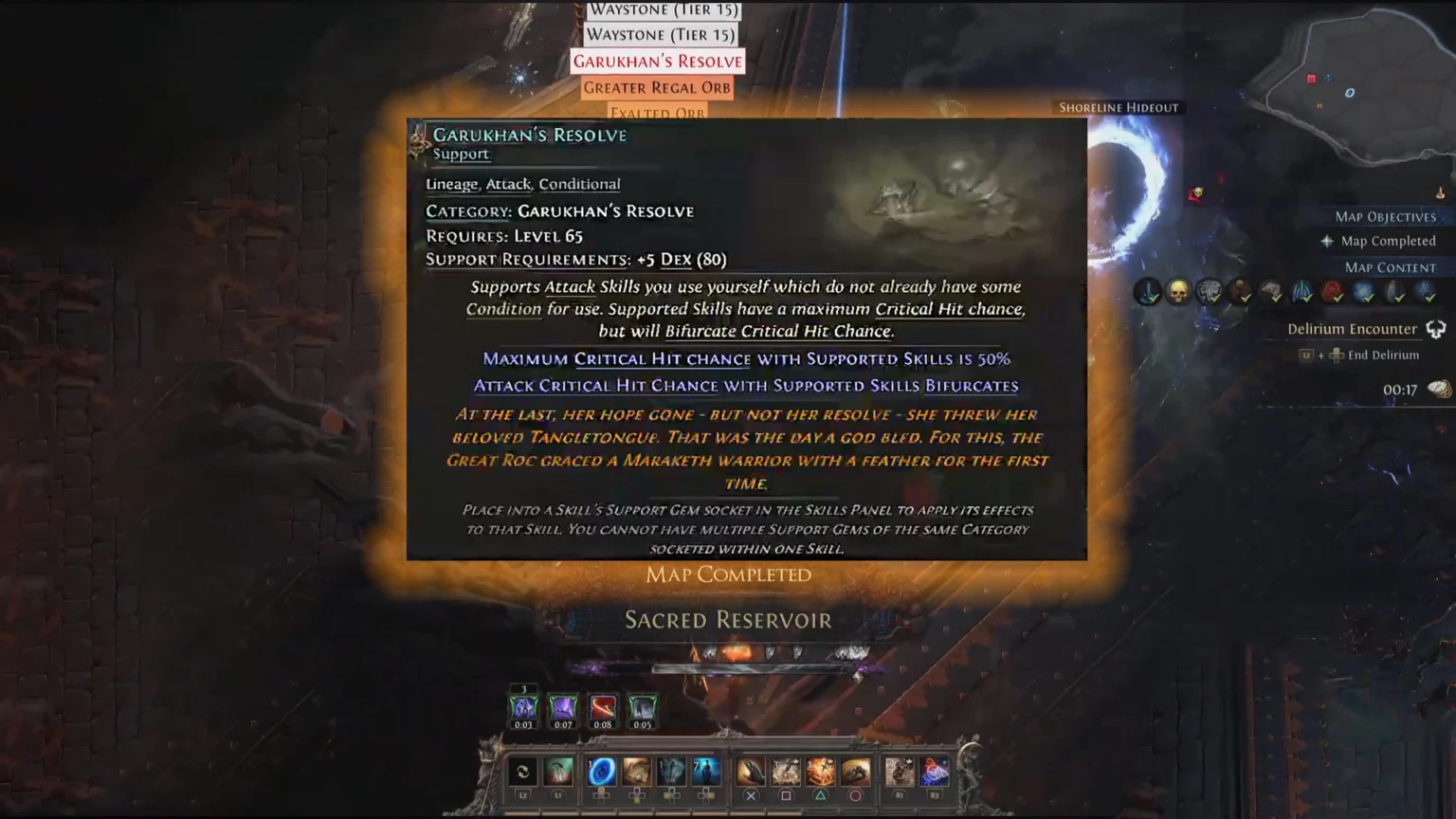 Path of Exile 2 Garukhan's Resolve Skill Gem Feature Image