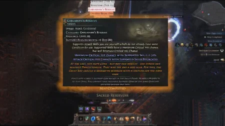Path of Exile 2 Garukhan's Resolve Skill Gem Feature Image