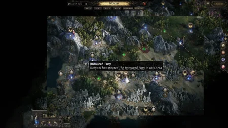 Path of Exile 2 Immured Fury on Map Location