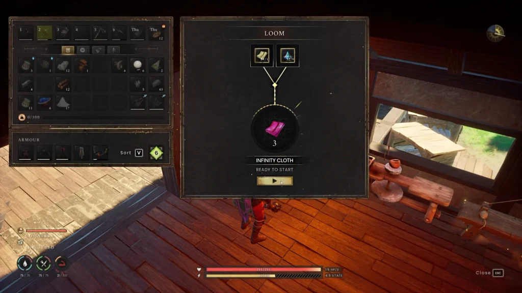 RuneScape Dragon Wilds Infinity Cloth Crafting