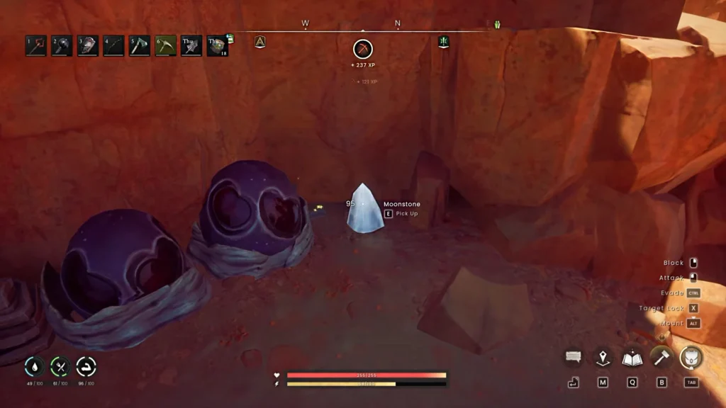 RuneScape Dragon Wilds Moonstones Location