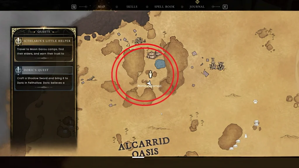 RuneScape Dragon Wilds Three Side Quest Location for Icthlarin's Little Helper