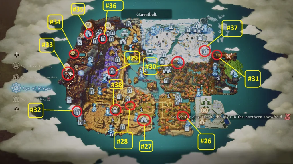 The Adventures of Elliot All Cats Age of Magic Map Locations