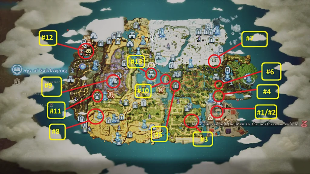 The Adventures of Elliot All Cats in Age of Safekeeping Map