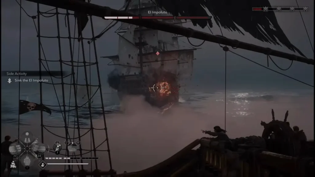 AC Black Flag Resynced - El Impoluto Legendary Ship Location