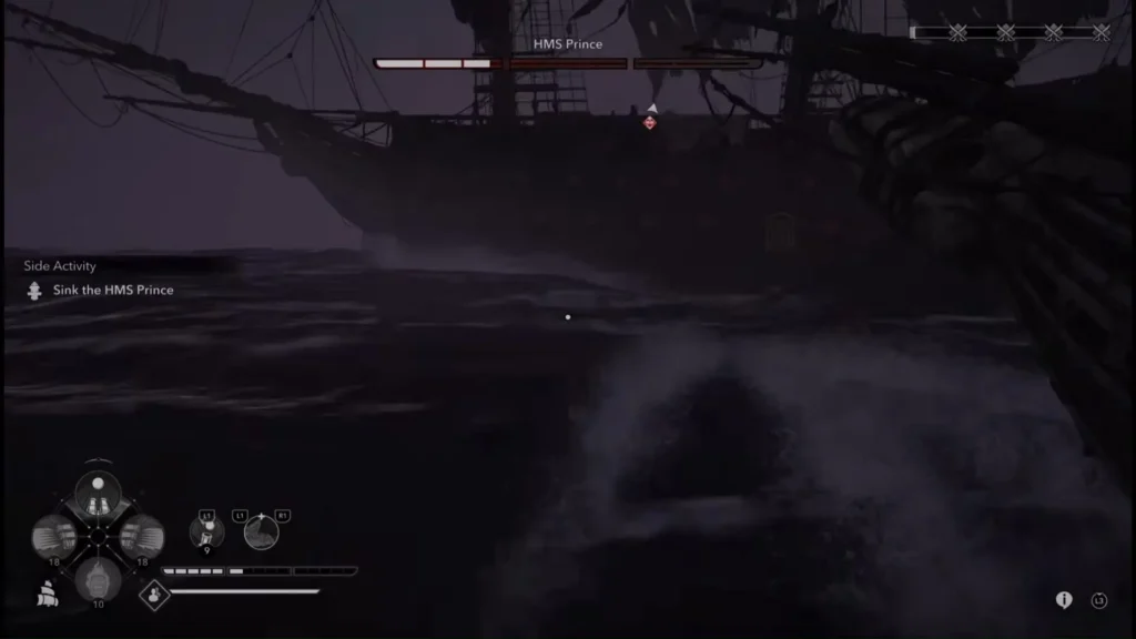 AC Black Flag Resynced Legendary Ship HMS Prince Location