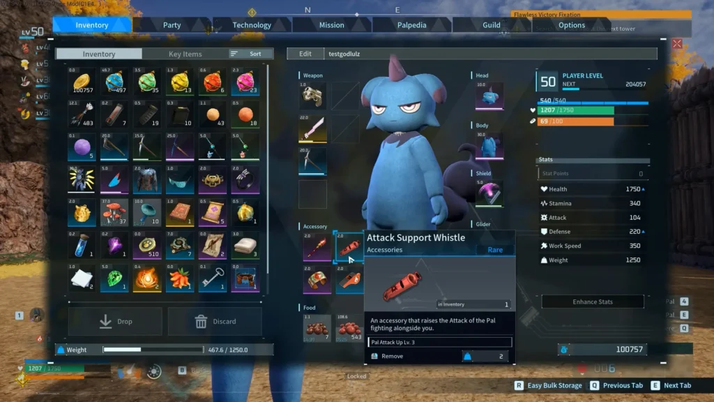 15 Best Palworld Accessories - Updated for 1.0 | Palworld 1.0,Best Accessories | GamesHorizon Palworld 1.0 Best Accessories Attack Support Whistle