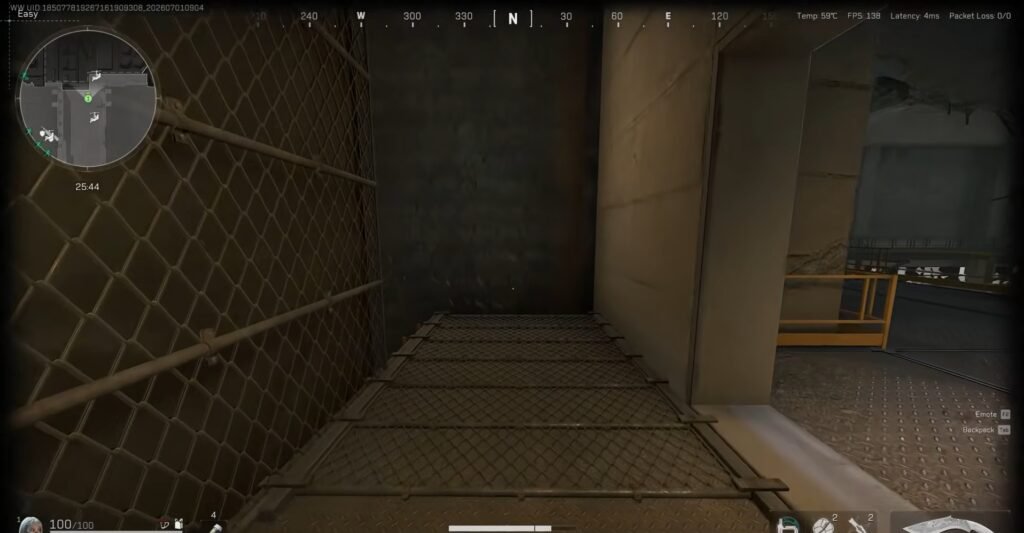 Delta Force Right Turn To Secret Room Parkour