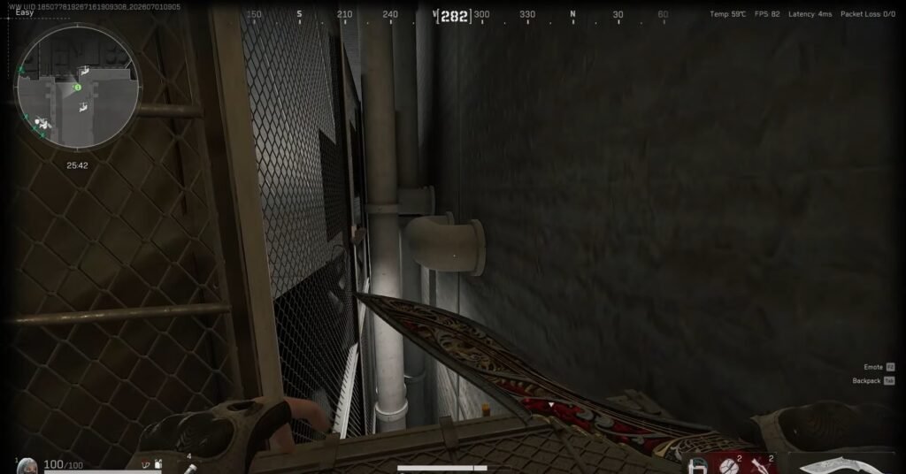 Delta Force Parkour To Secret Room