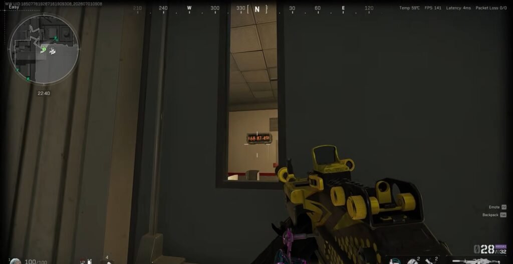 Delta Force Secret Room Passcode