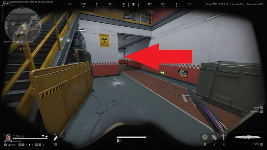 Spent Fuel Plant Server Room Keycard Location in Delta Force AZ3