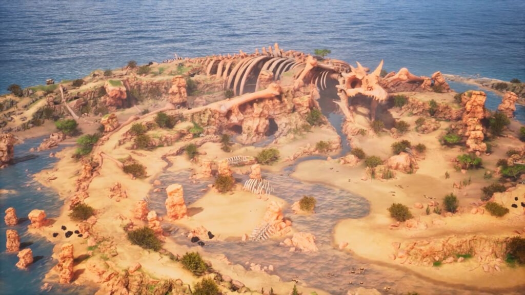 ARK Survival Ascended Genesis 1 Skeleton Isle