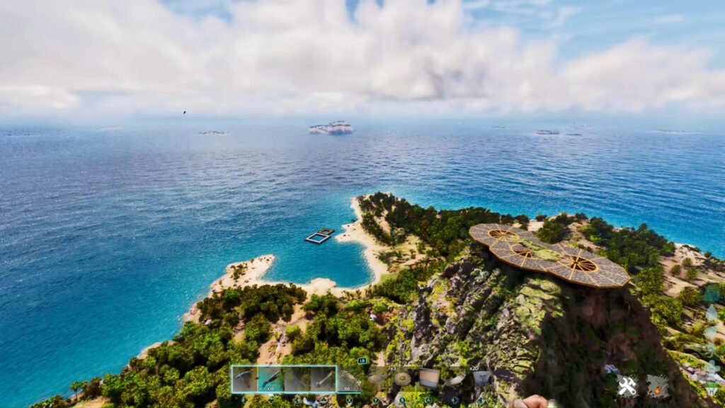 ARK Survival Ascended Genesis 1 Island Mountain
