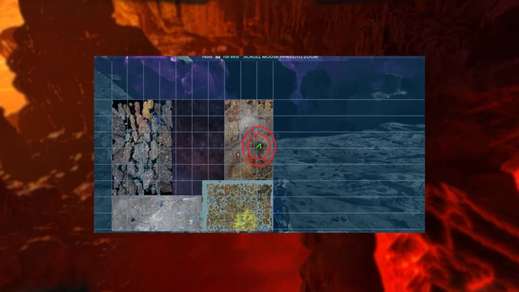 ARK Survival Ascended Magmasaur Eggs Map Coordinates